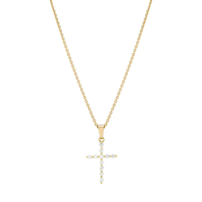 Necklaces The Private Room Fine Jewelry Diamond Cross necklace