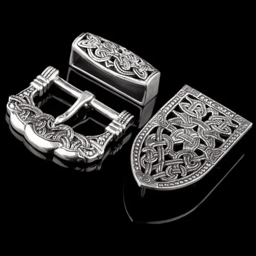 Northan Viking Silver Earrings Gokstad Viking Belt