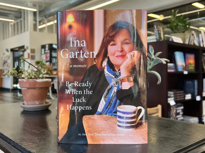 Novel Neighbor Consignment Earrings Be Ready When the Luck Happens by Ina Garten
