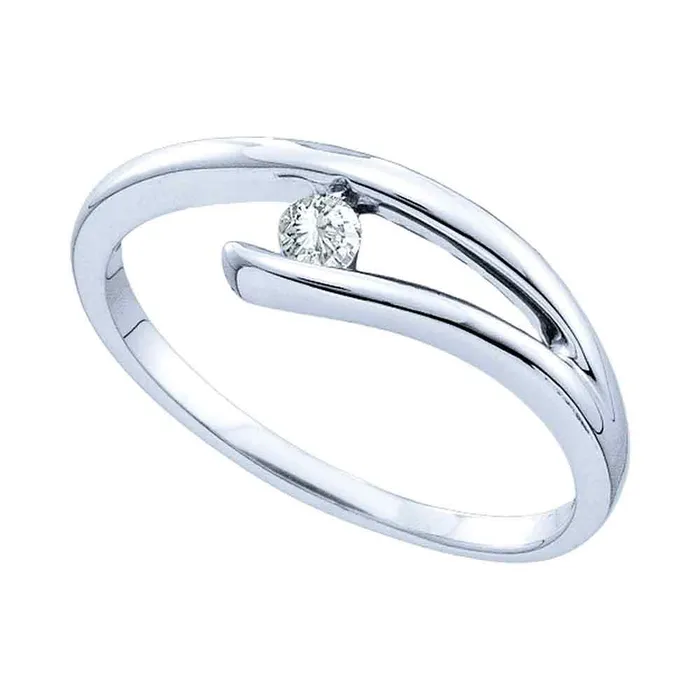 Rings 10kt White Gold Womens Round Diamond Solitaire Promise Bridal Ring 112 Cttw mayamila Rings 10kt White Gold Womens Round Diamond Solitaire Promise Bridal Ring 112 Cttw mayamila