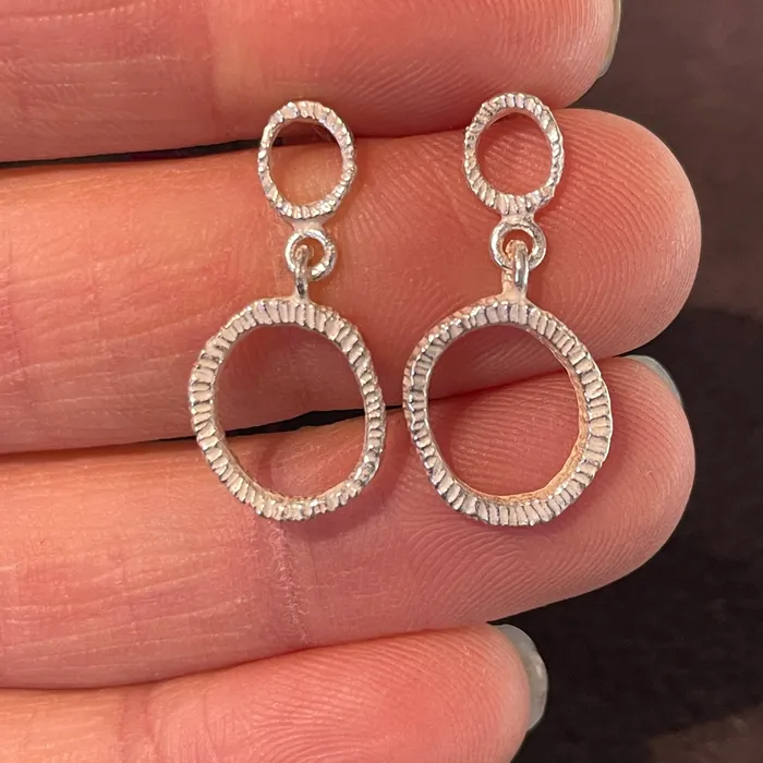 Rings Dahlia Kanner Small Double Ring Dig Earring