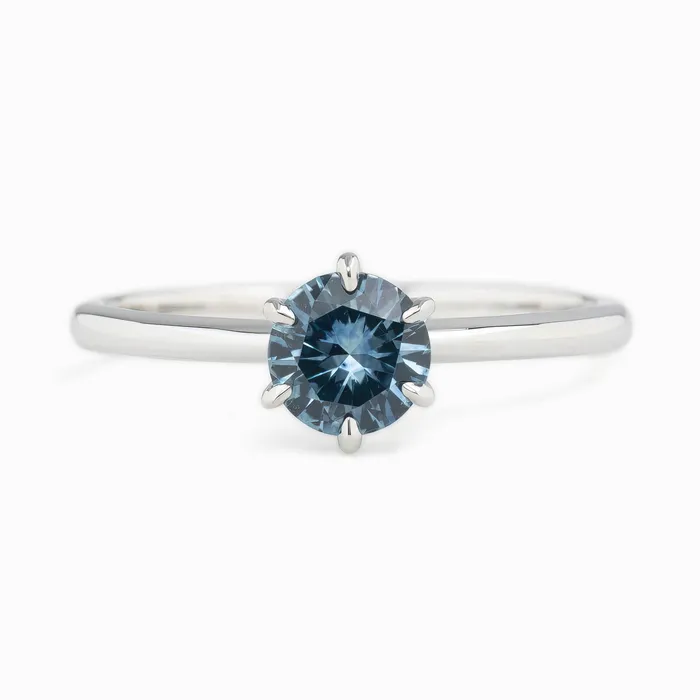 Rings Envero Jewelry Floryn Ring 070ct Blue Montana Sapphire 14K White Gold Rings Envero Jewelry Floryn Ring 070ct Blue Montana Sapphire 14K White Gold