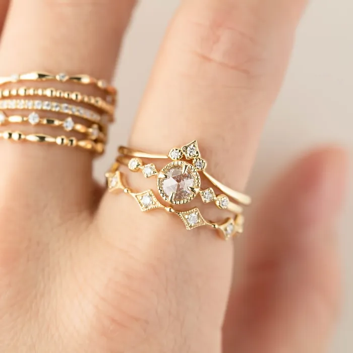 Rings Envero Jewelry Star Diamond Eternity Ring Rings Envero Jewelry Star Diamond Eternity Ring