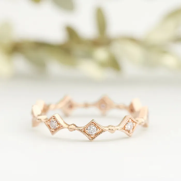 Rings Envero Jewelry Star Diamond Eternity Ring Rings Envero Jewelry Star Diamond Eternity Ring