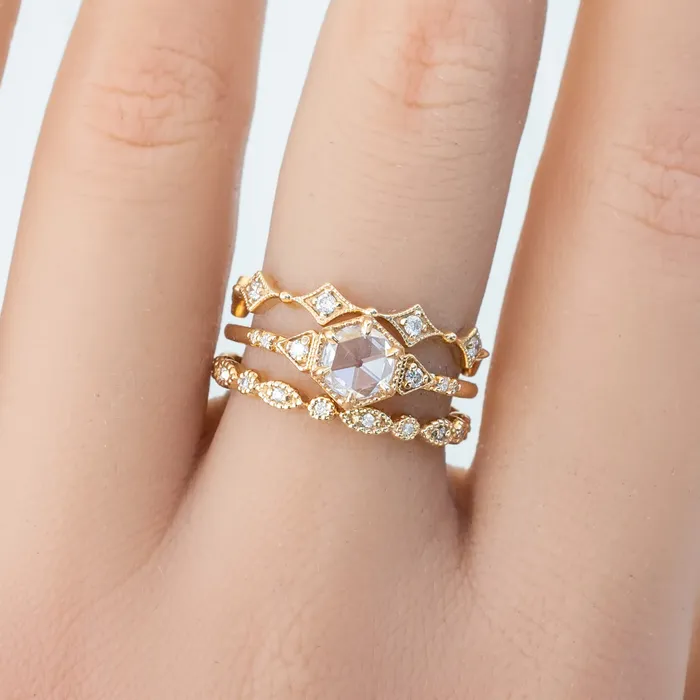 Rings Envero Jewelry Star Diamond Eternity Ring Rings Envero Jewelry Star Diamond Eternity Ring