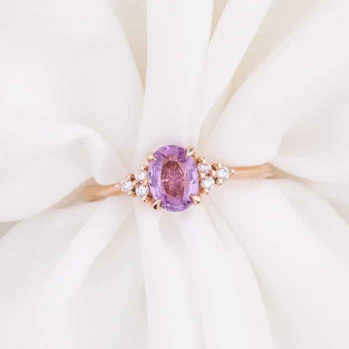 Rings Envero Jewelry Teresa Ring 084ct Light Pink Ceylon Sapphire 14k Rose Gold One of a kind Rings Envero Jewelry Teresa Ring 084ct Light Pink Ceylon Sapphire 14k Rose Gold One of a kind