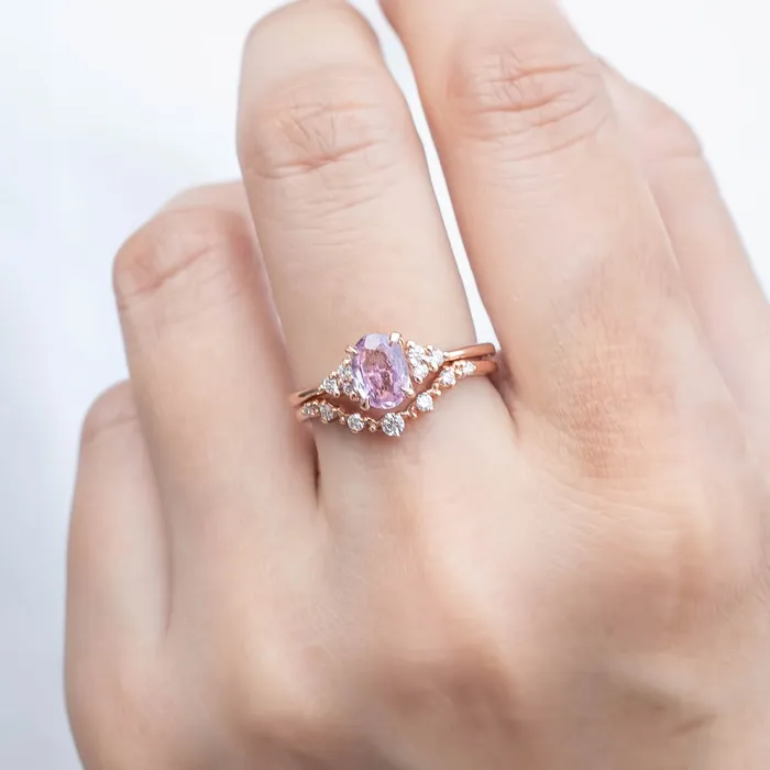 Rings Envero Jewelry Teresa Ring 084ct Light Pink Ceylon Sapphire 14k Rose Gold One of a kind Rings Envero Jewelry Teresa Ring 084ct Light Pink Ceylon Sapphire 14k Rose Gold One of a kind