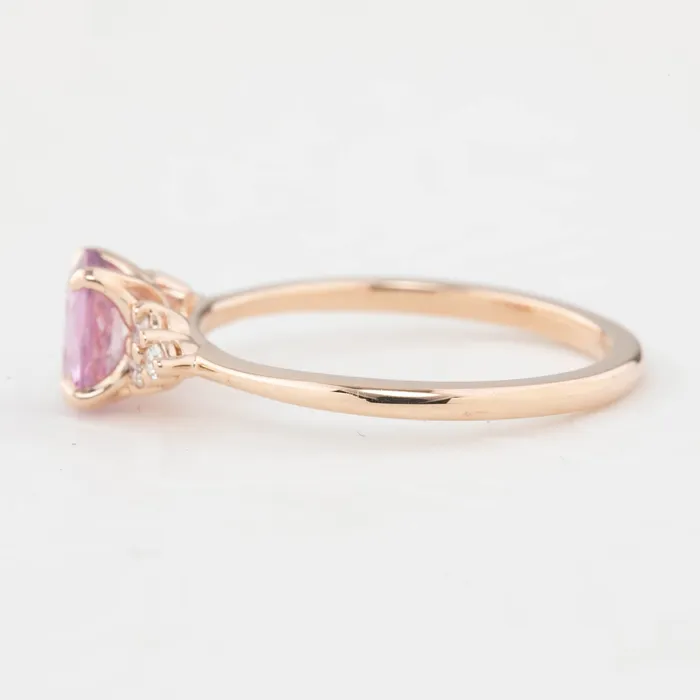 Rings Envero Jewelry Teresa Ring 084ct Light Pink Ceylon Sapphire 14k Rose Gold One of a kind Rings Envero Jewelry Teresa Ring 084ct Light Pink Ceylon Sapphire 14k Rose Gold One of a kind