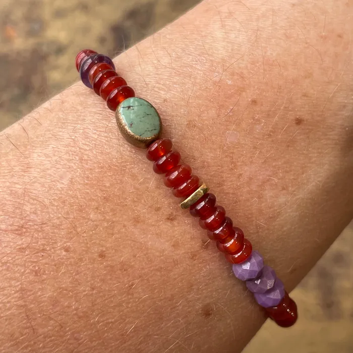 Riverstone Bracelets Red Onyx Bracelet Riverstone Bracelets Red Onyx Bracelet