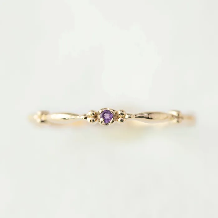 Rubette Ring Amethyst Envero Jewelry Rings