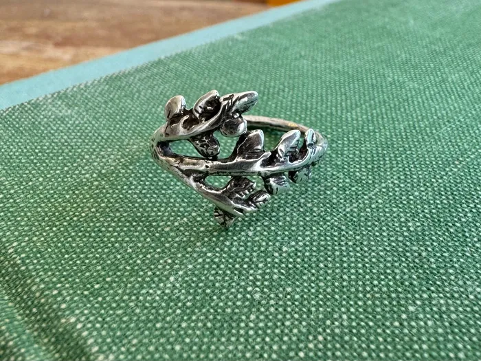 Silver Branch Ring AnnKat Designs Consignment Rings