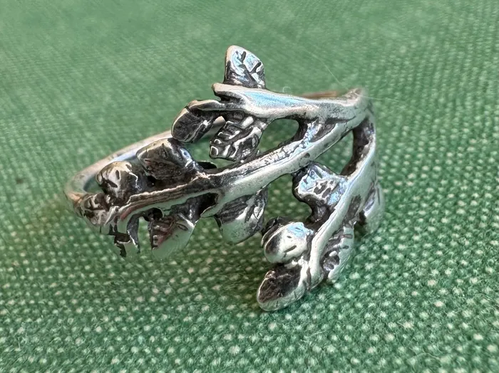 Silver Branch Ring AnnKat Designs Consignment Rings