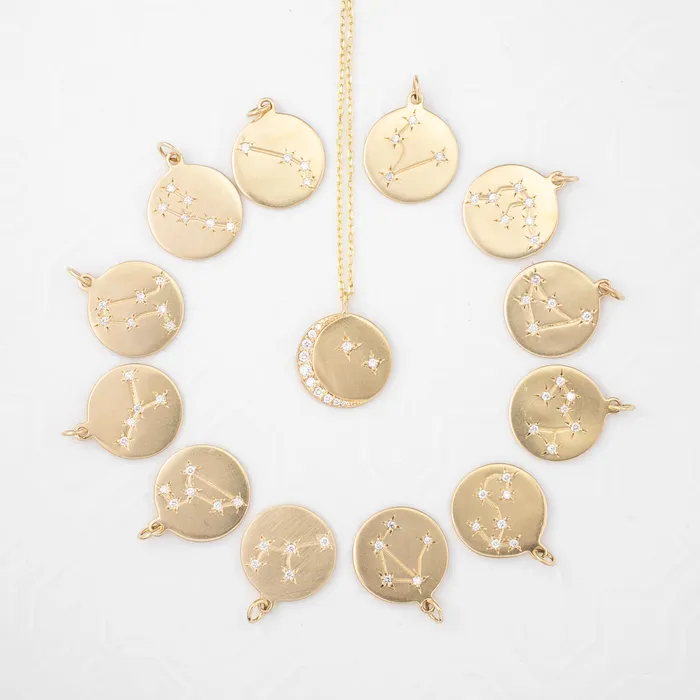 Star Constellation Zodiac Necklace Envero Jewelry Necklaces