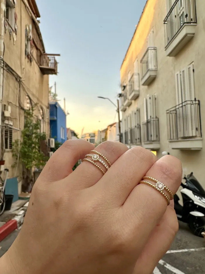 The Private Room Fine Jewelry Double Bubble Halo Ring Rings
