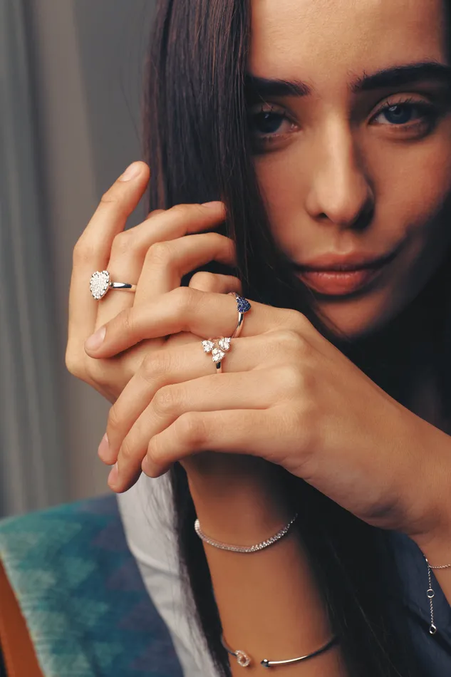 The Private Room Fine Jewelry Rings 3 DiamondHearts Ring