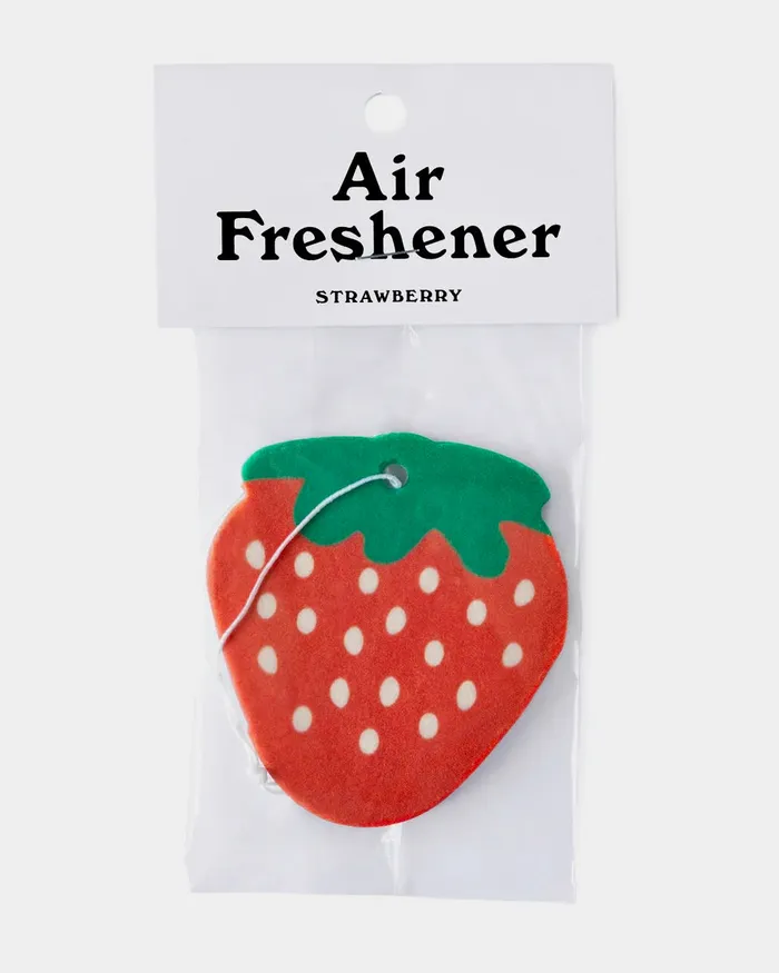 Three Potato Four Earrings Strawberry Air Freshener