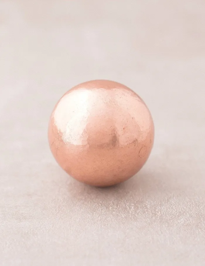 Unknown Copper Sphere Earrings