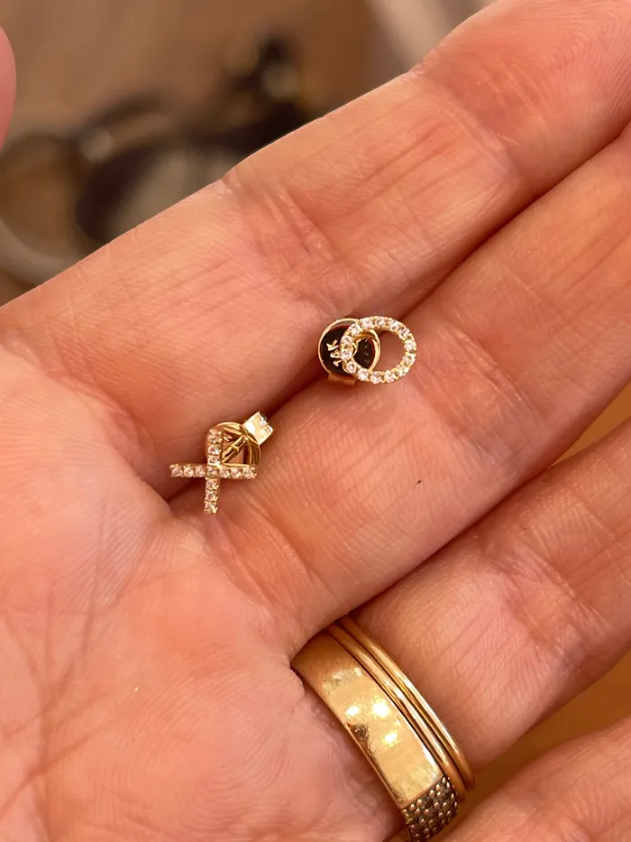 Zofia Day Earrings XO Studs