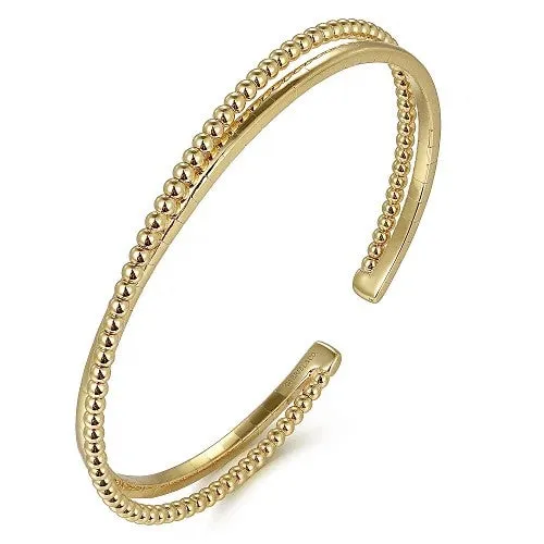 14K Yellow Gold Bujukan Bangle GABRIEL CO Bracelets