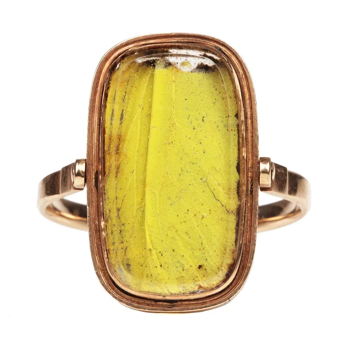 Bell Bird Antiques Rings Late 18th Century Butterfly Ring