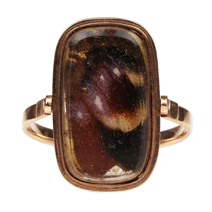 Bell Bird Antiques Rings Late 18th Century Butterfly Ring