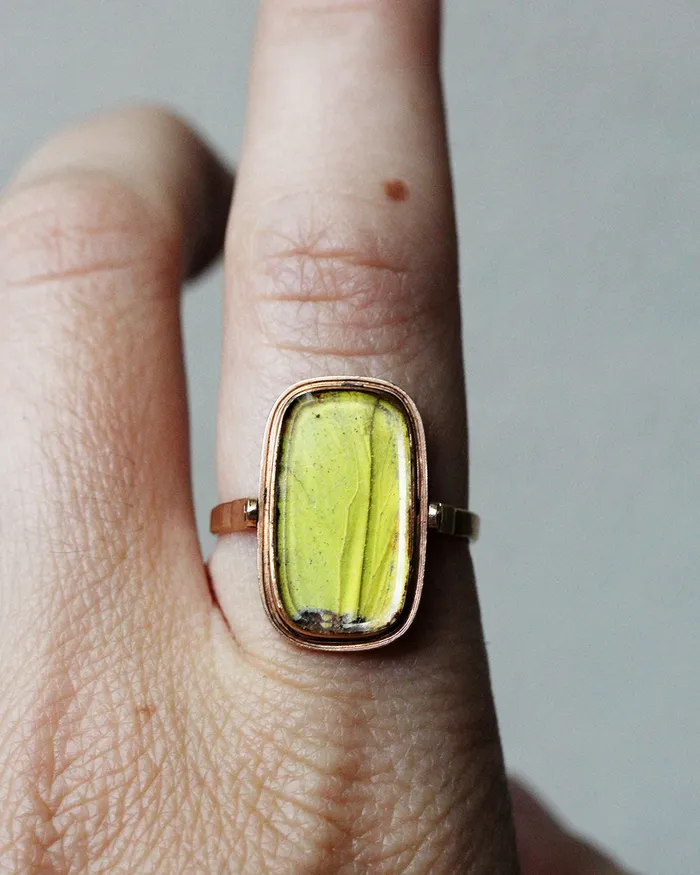 Bell Bird Antiques Rings Late 18th Century Butterfly Ring