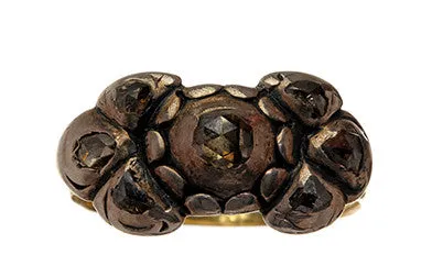 Bell Bird Antiques Rings Mid 17th Century Diamond Ring