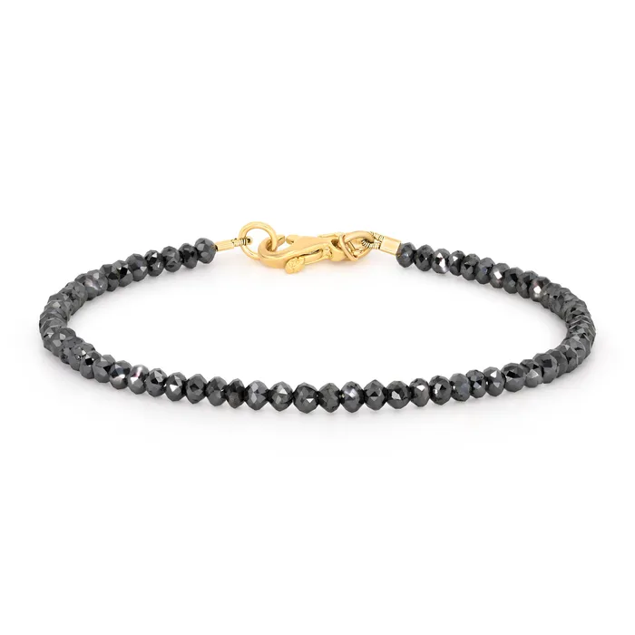 Black Diamond Bead Bracelet VANIE Bracelets
