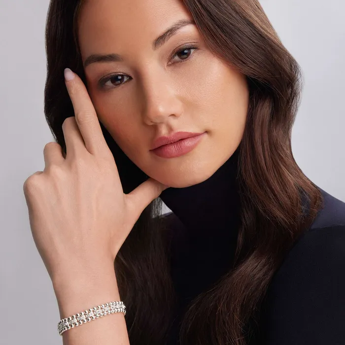 Bracelets LAGOS Caviar Spark Diamond Link Bracelet 9mm