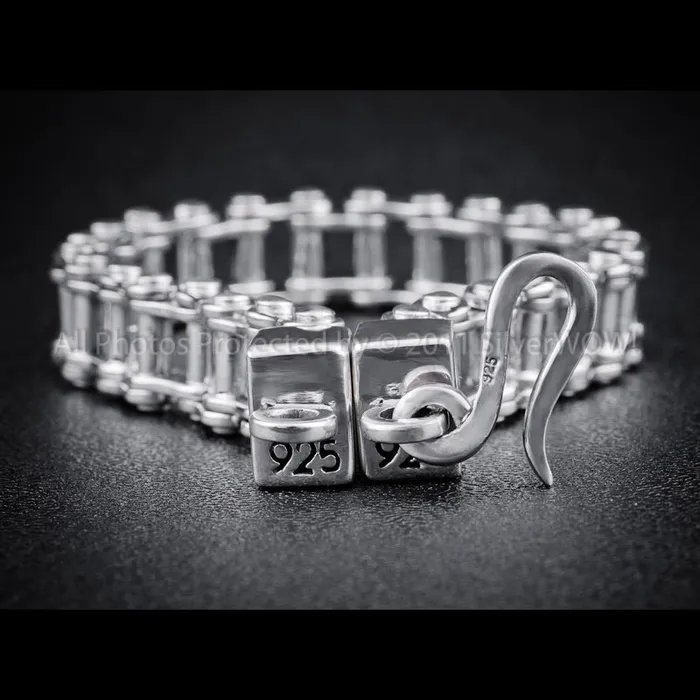 Bracelets silverwow Silver Bike Chain Bracelet