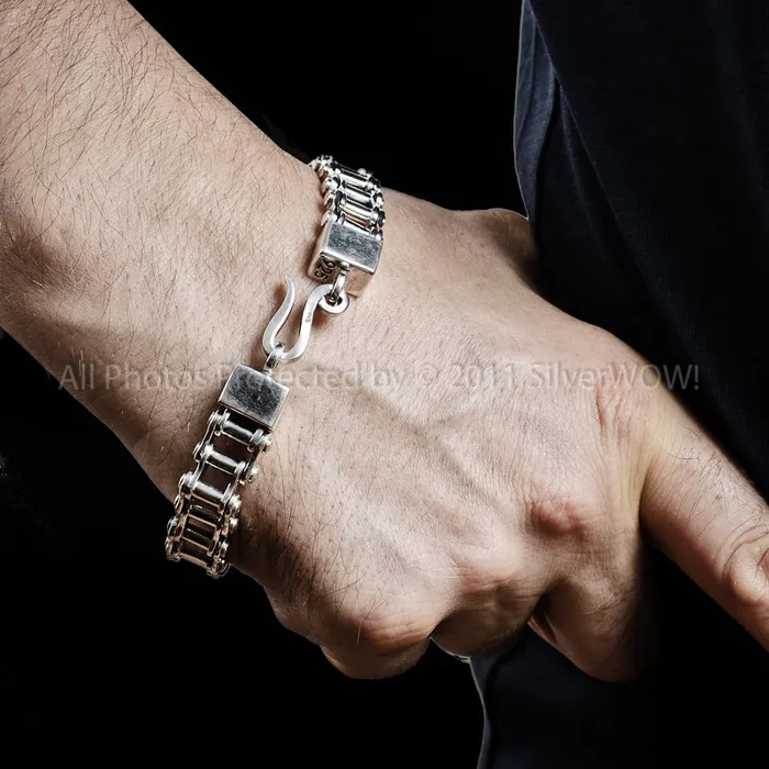 Bracelets silverwow Silver Bike Chain Bracelet