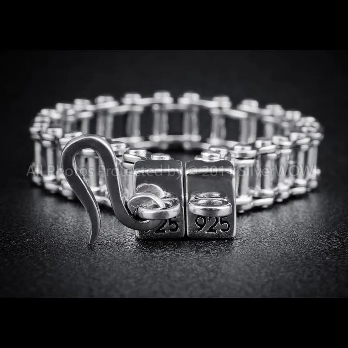 Bracelets silverwow Silver Bike Chain Bracelet