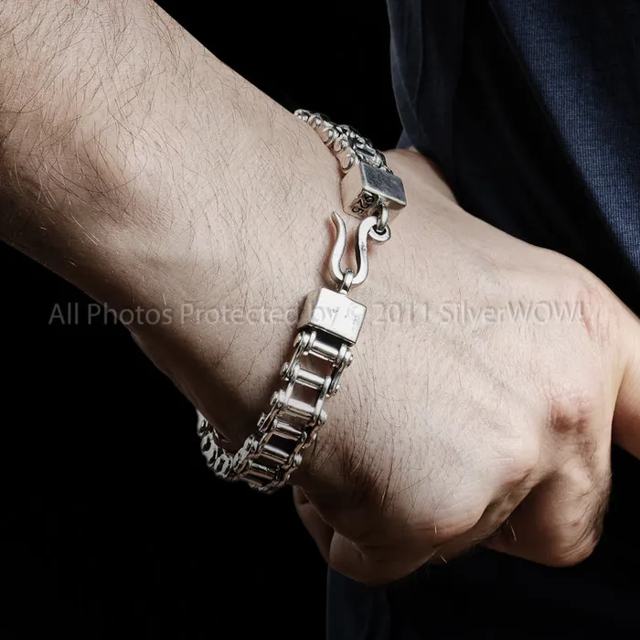 Bracelets silverwow Silver Bike Chain Bracelet