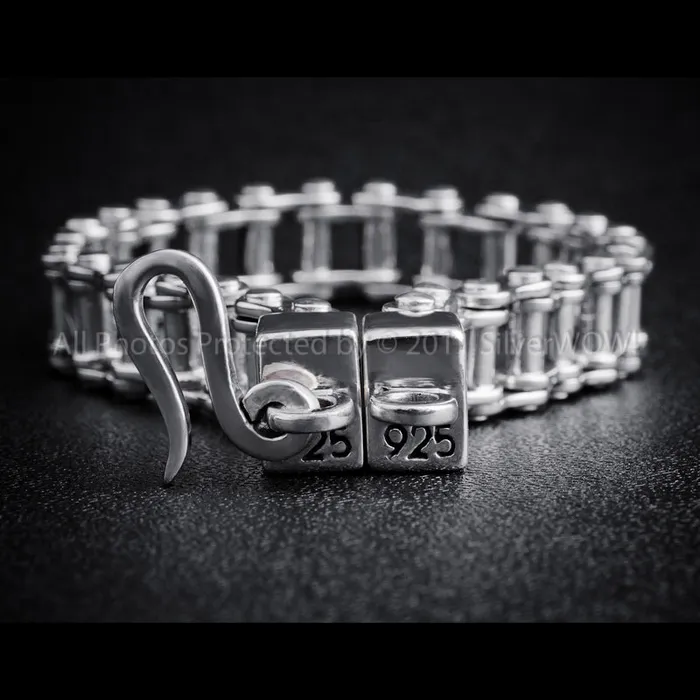 Bracelets silverwow Silver Bike Chain Bracelet