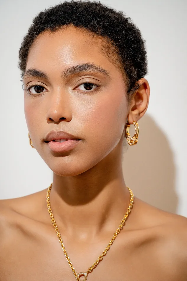 Crystal Haze Jewelry Earrings Cuffing Season Hoops