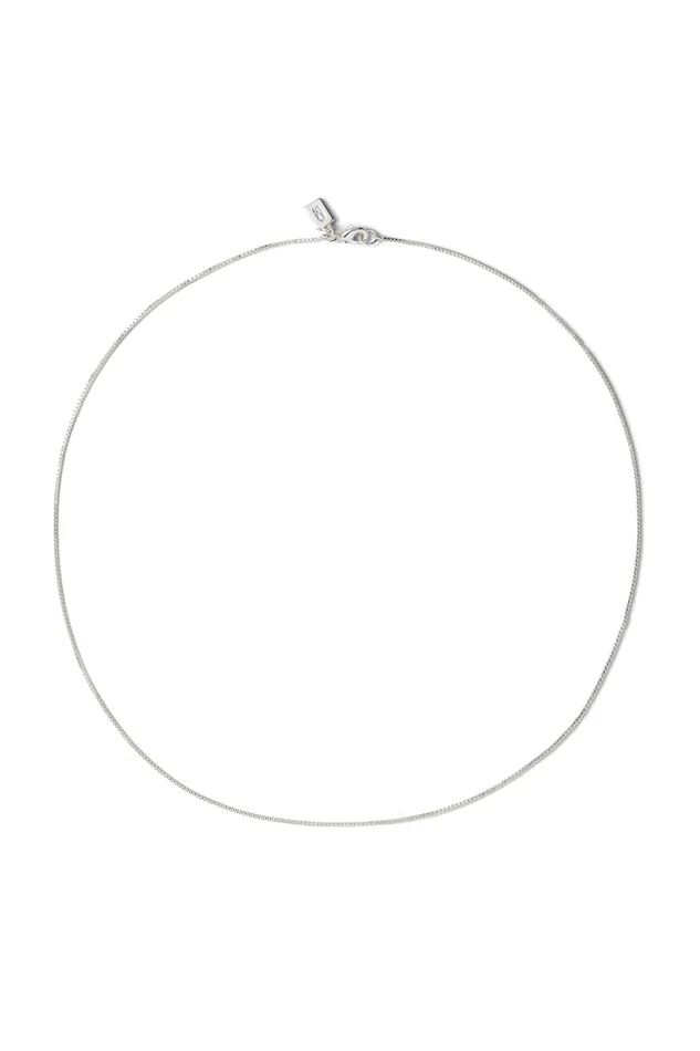 Crystal Haze Jewelry Necklaces Box chain Silver plated