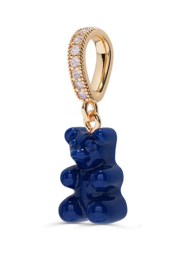 Crystal Haze Jewelry Rings Nostalgia Bear Pave connector Sapphire