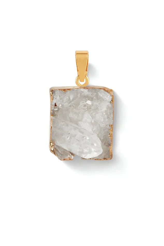 Earrings Crystal Haze Jewelry Clear Quartz Classic connector