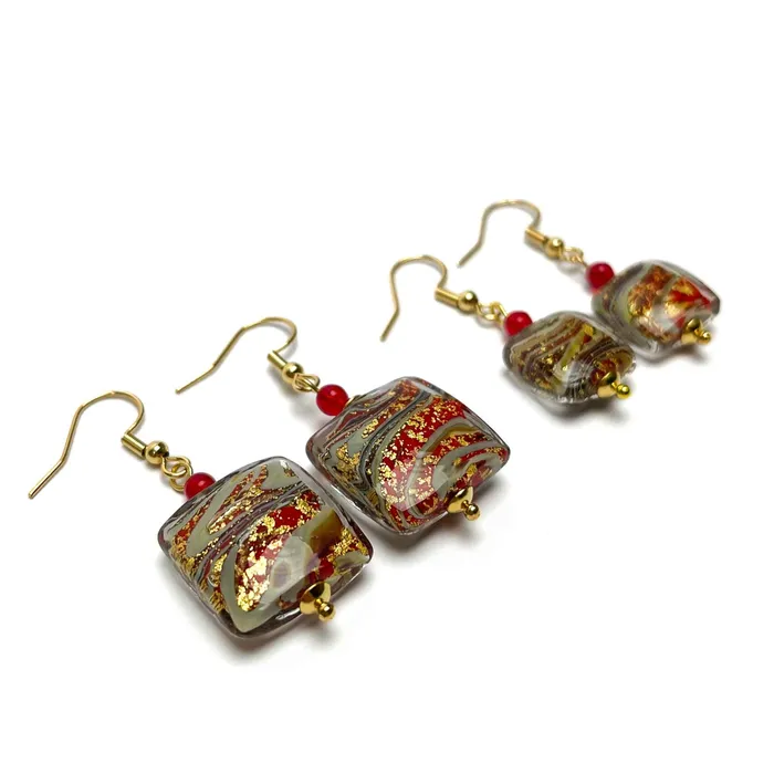 Earrings Earrings Las Vegas Murano Glass Antonio Vaccari Earrings Earrings Las Vegas Murano Glass Antonio Vaccari