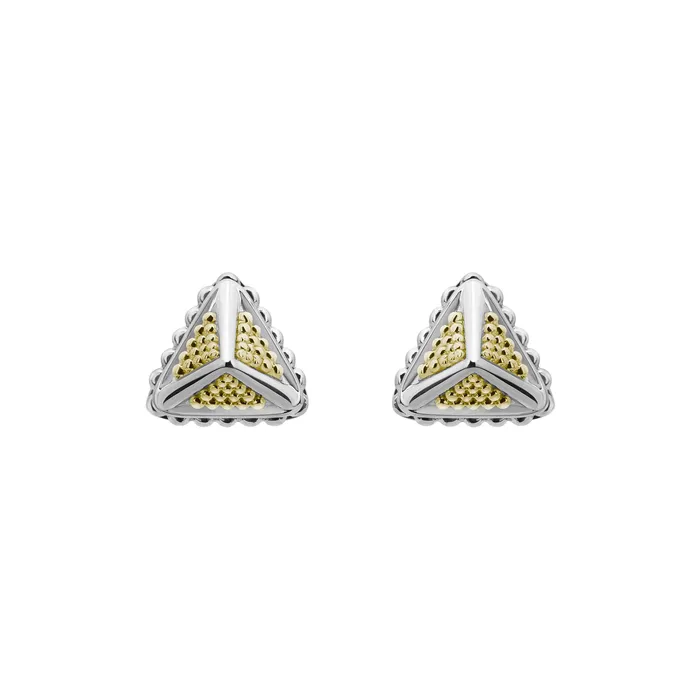 Earrings LAGOS KSL Small Caviar Pyramid Stud Earrings