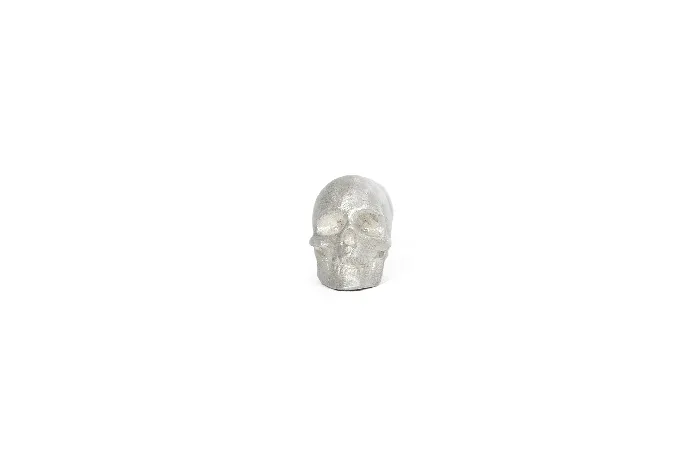 Earrings MARIA MARISCAL Mancuernillas Craneo Plata