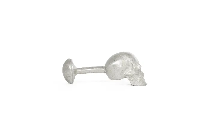 Earrings MARIA MARISCAL Mancuernillas Craneo Plata
