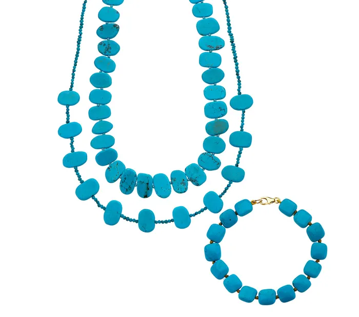 Earrings Nava Zahavi Arizona Turquoise Neckalce Nava Zahavi