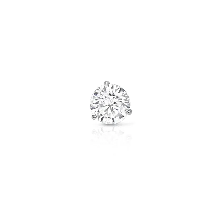 Earrings Polachecks Collection Single Diamond Stud Earring 024TW