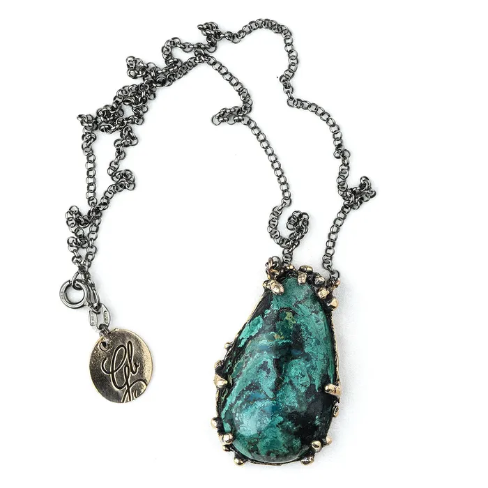 Eliat Stone Necklace One of a Kind Giardinoblu Necklaces