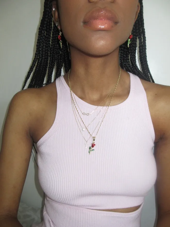 Eternally Blessed Layered Necklace She Ate Necklaces Eternally Blessed Layered Necklace She Ate Necklaces