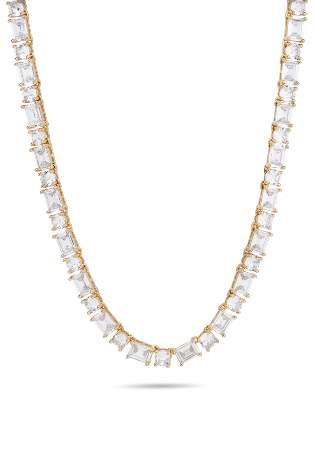 Eternity Necklace Gold Crystal Haze Jewelry Necklaces