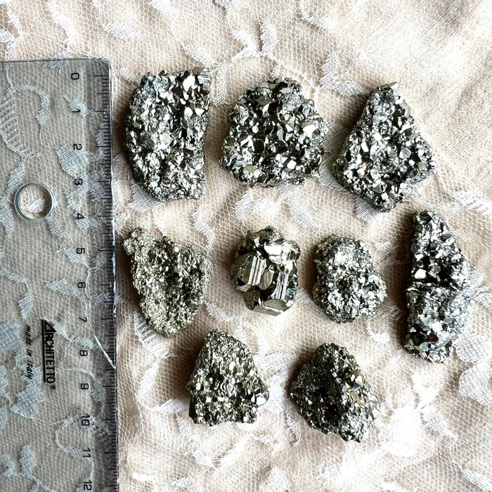 Giardinoblu Rings Pyrite Ring One of a Kind Bespoke Statement