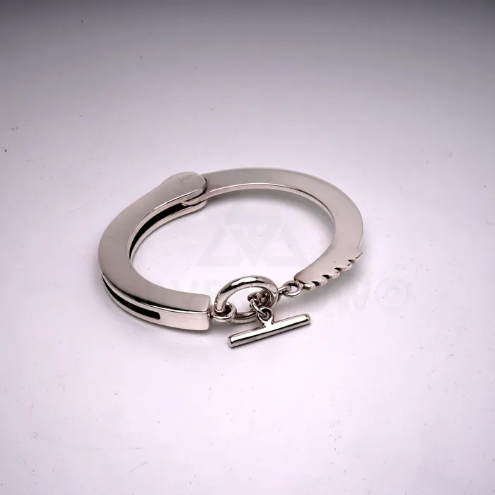 Handcuffs Bracelet Real HandCuff Look 925 Solid Sterling Silver silverwow Bracelets Handcuffs Bracelet Real HandCuff Look 925 Solid Sterling Silver silverwow Bracelets