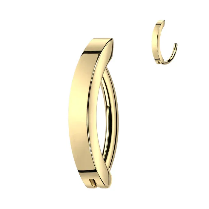 Hinged Belly Clicker She Ate Earrings